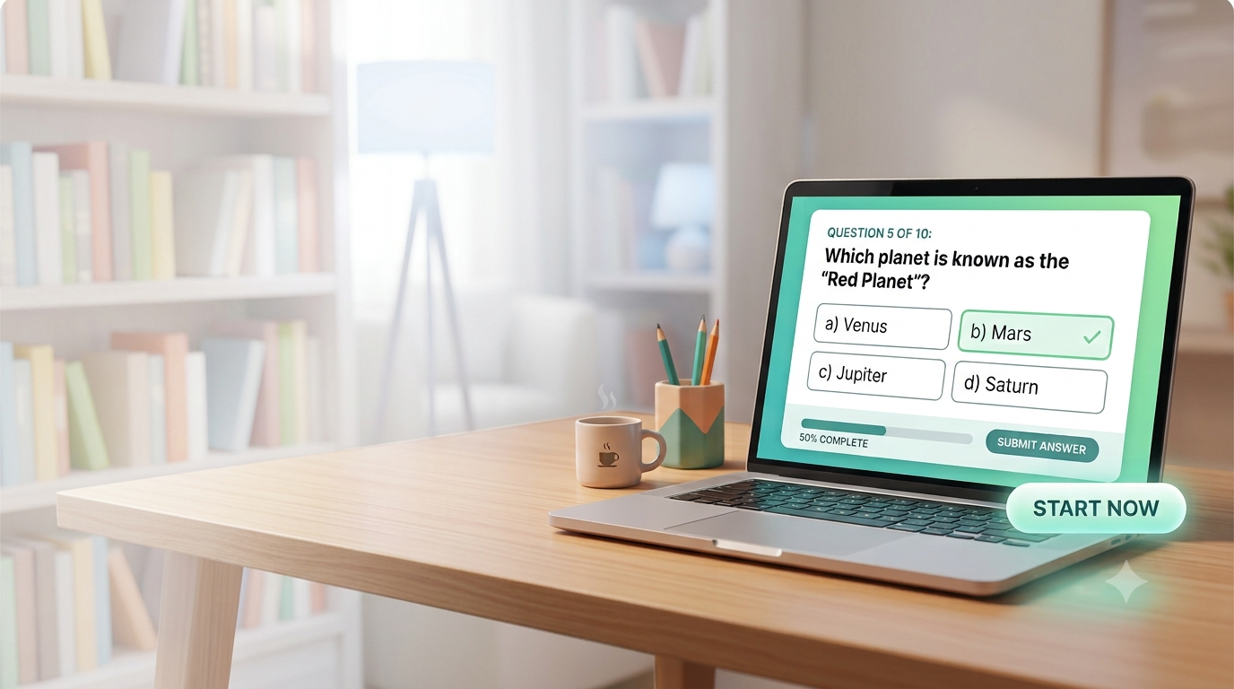 Professional educational testing environment